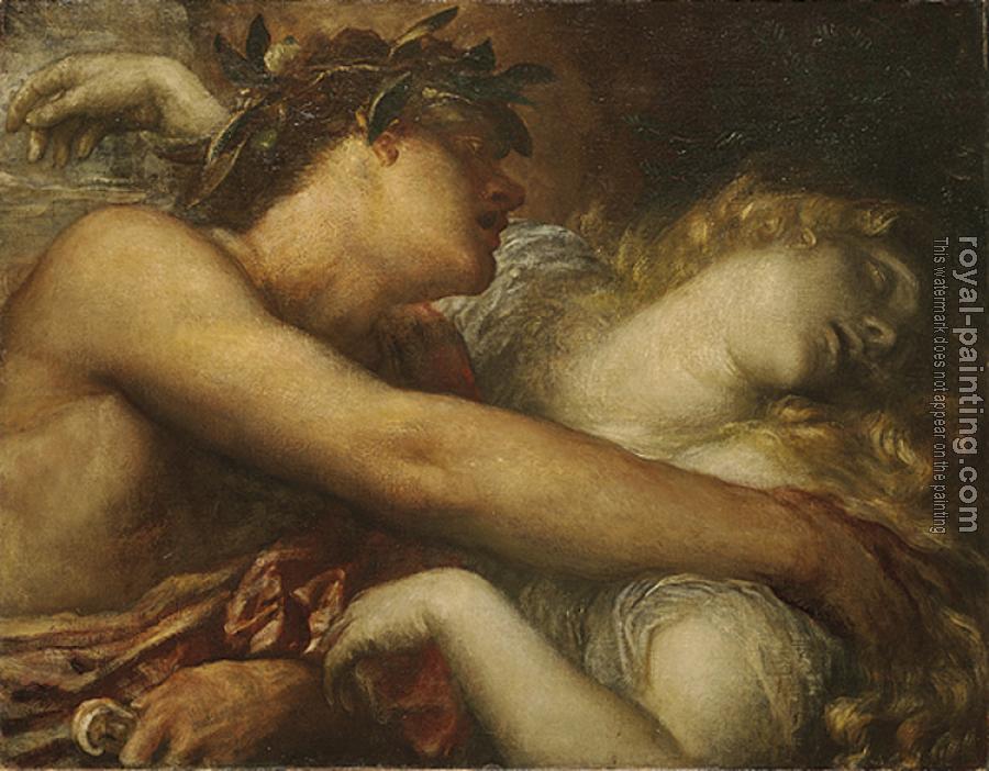 George Frederick Watts : Orpheus and Eurydice